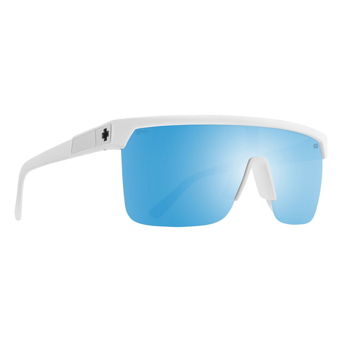 FLYNN 5050, Matte White-Happy Boost Bronze Polar Ice Blue Spectra Mirror, hi-res image number null